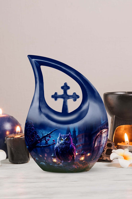 Owl Urns For Ashes - Human Cremation Urn