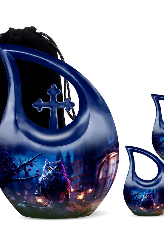 Owl Urns For Ashes - Human Cremation Urn