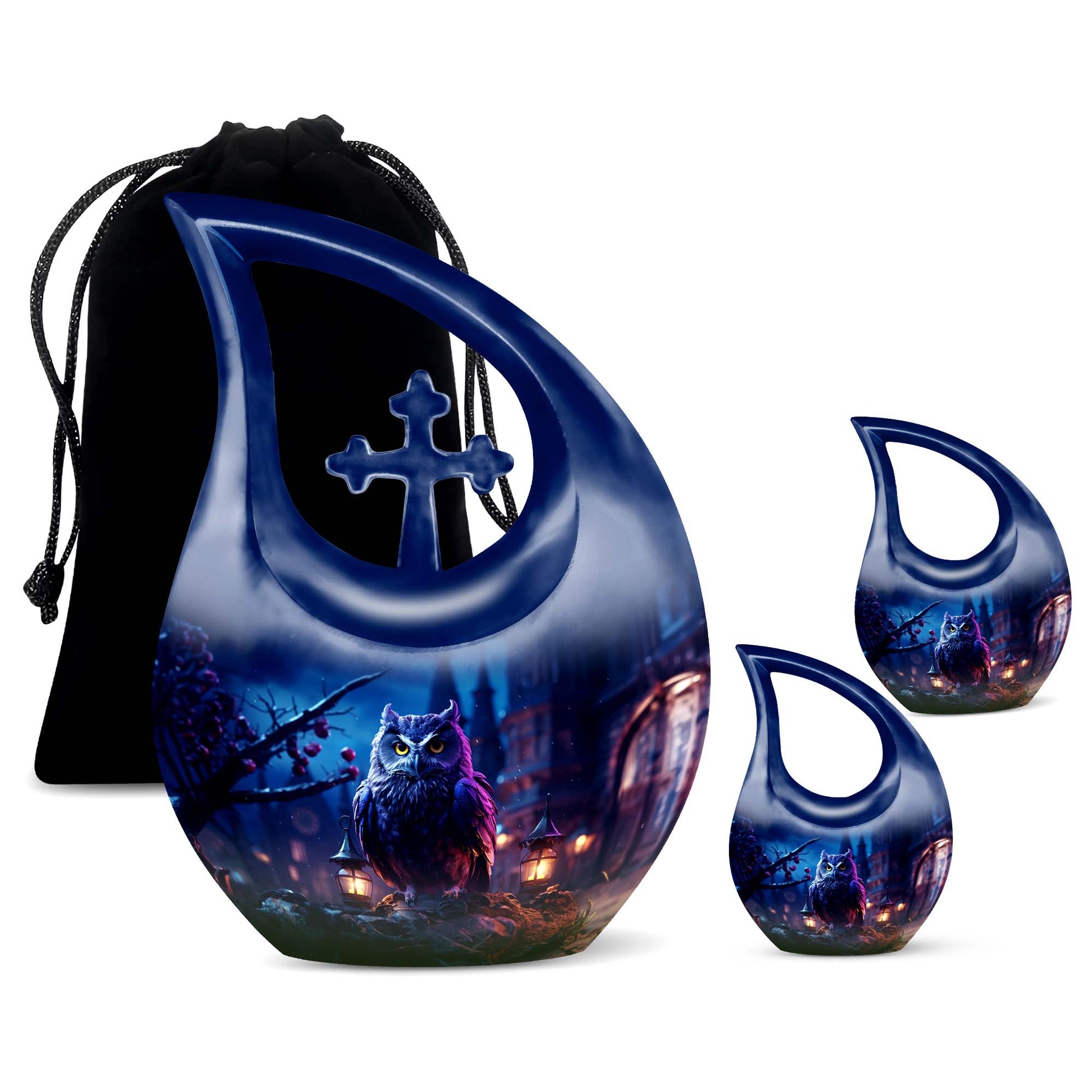 Owl Urns For Ashes - Human Cremation Urn