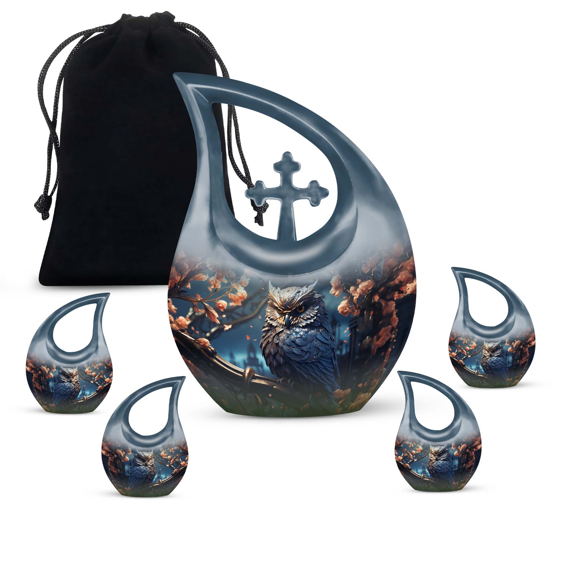 Owl Urns For Ashes - Cremation Memorial Urn
