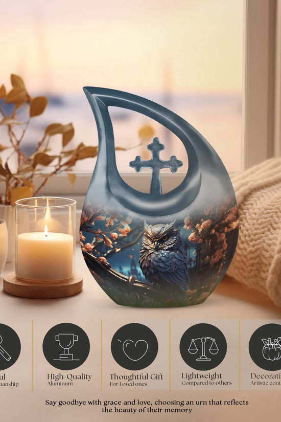 Owl Urns For Ashes - Cremation Memorial Urn