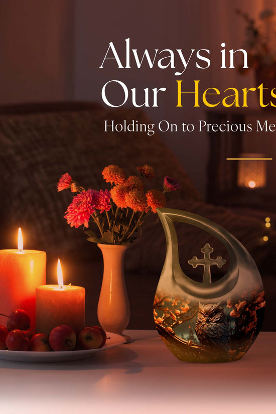 Owl Urns For Ashes - Cremation Memorial Urn