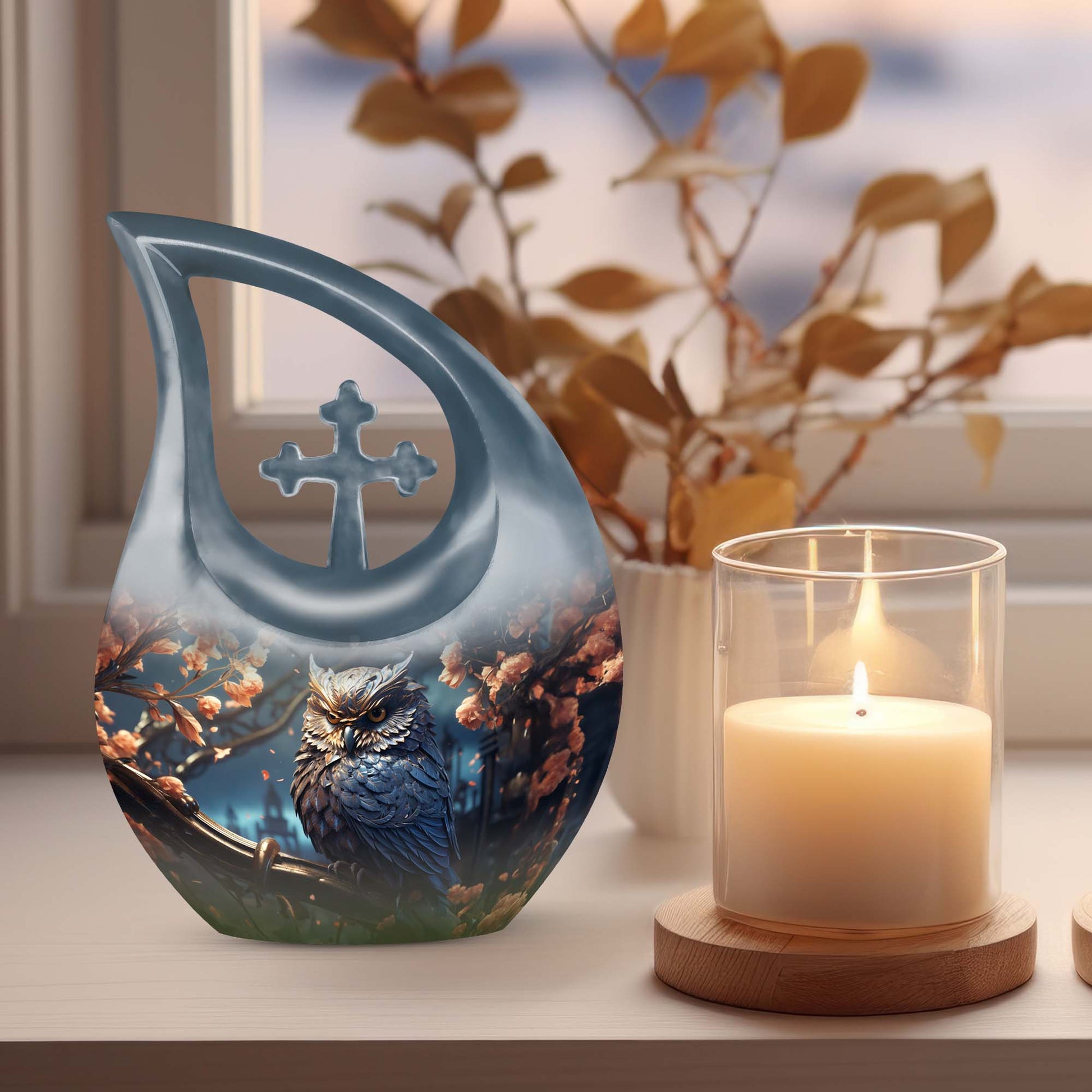 Owl Urns For Ashes - Cremation Memorial Urn