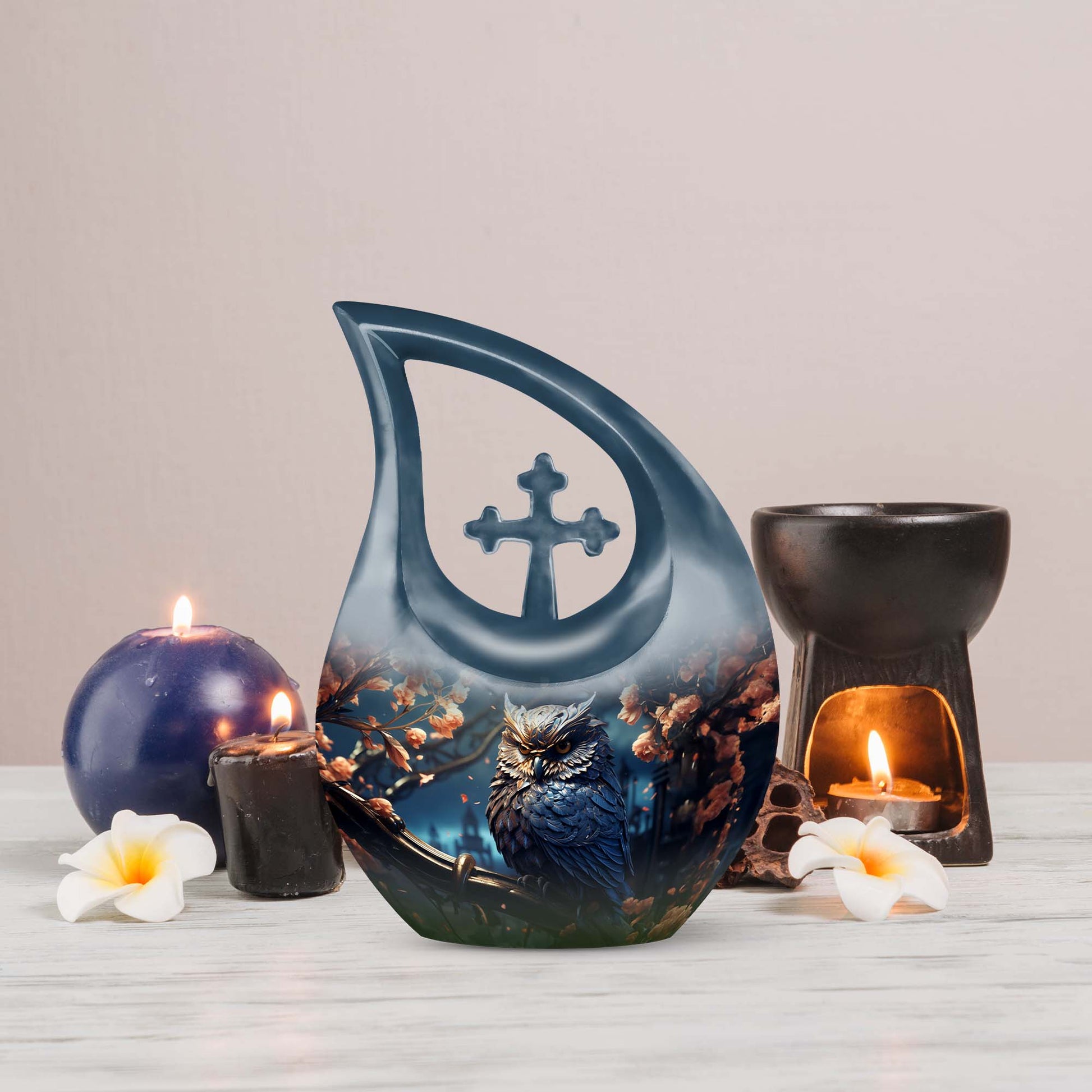 Owl Urns For Ashes - Cremation Memorial Urn