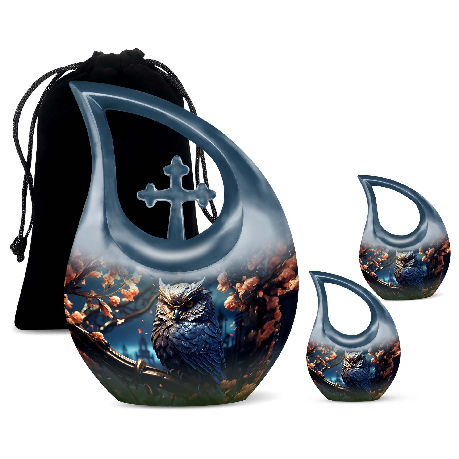 Owl Urns For Ashes - Cremation Memorial Urn