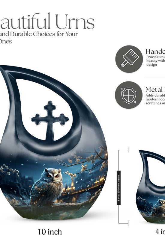 Owl Urns For Ashes - Cremation Ashes Urns Combo Urn