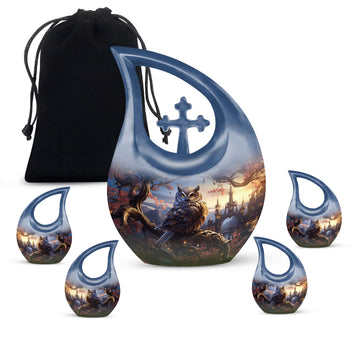 Large Urn With 4 Keepsake