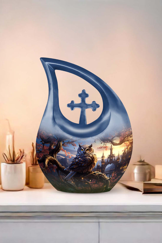 Owl Urns For Ashes - Cremation Mini Urn