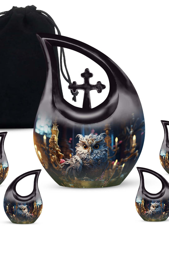 Owl Urns For Ashes - Cremation Keepsake Urn