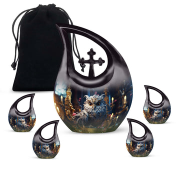 Large Urn With 4 Keepsake