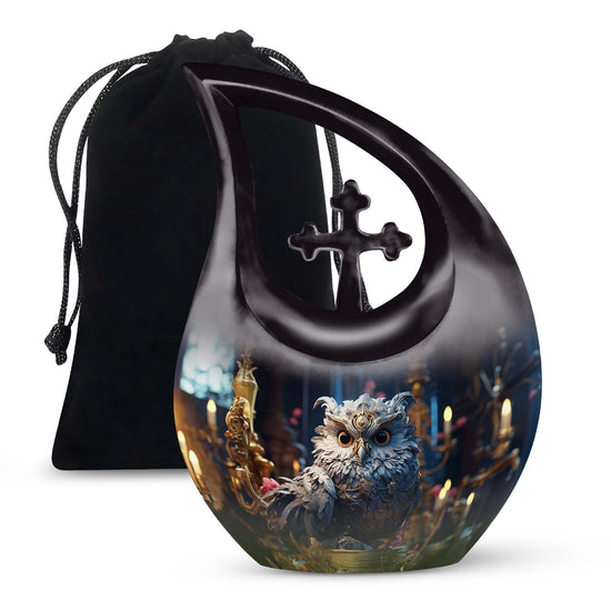 Owl Urns For Ashes - Cremation Keepsake Urn