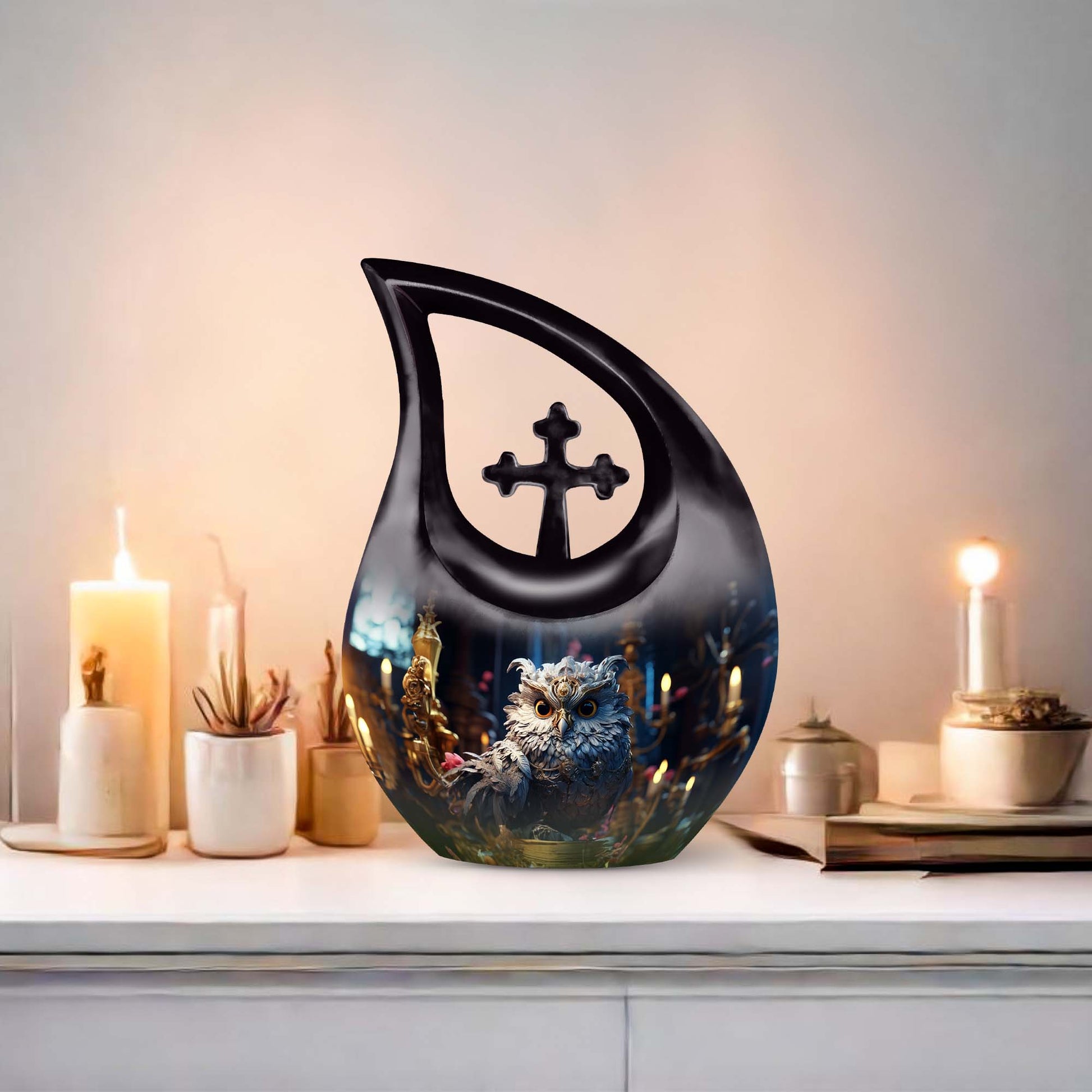 Owl Urns For Ashes - Cremation Keepsake Urn