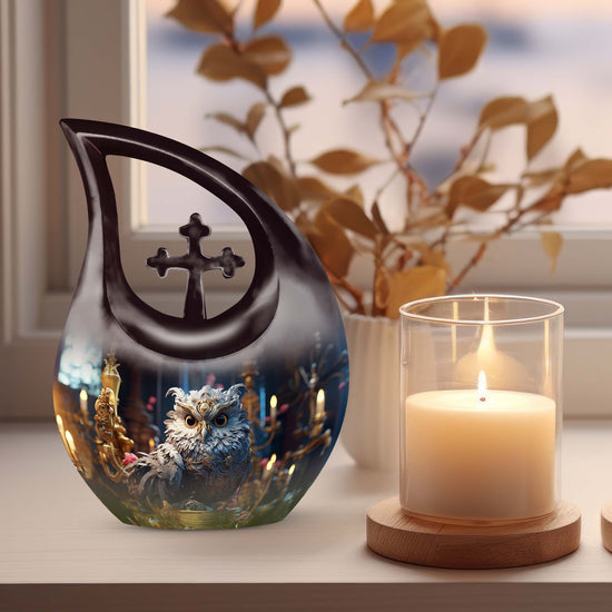 Owl Urns For Ashes - Cremation Keepsake Urn