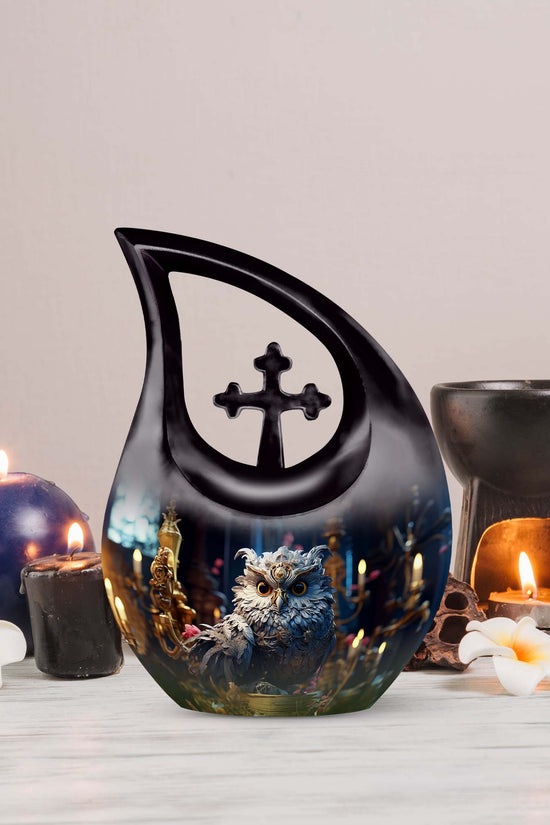 Owl Urns For Ashes - Cremation Keepsake Urn