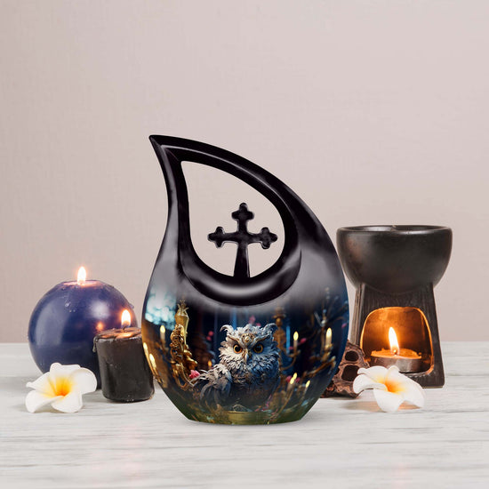 Owl Urns For Ashes - Cremation Keepsake Urn