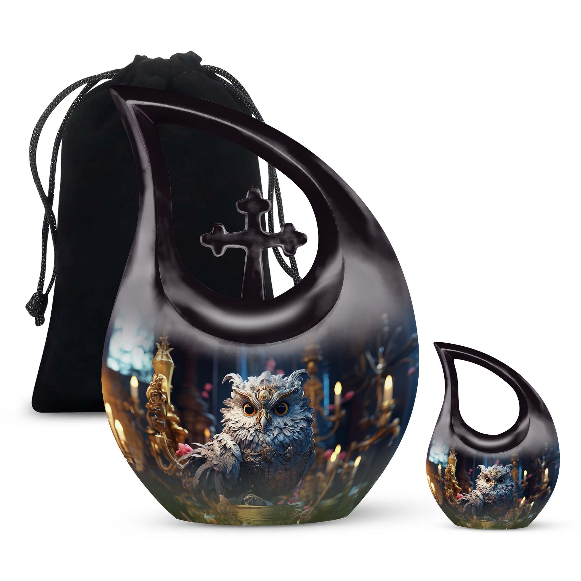Owl Urns For Ashes - Cremation Keepsake Urn