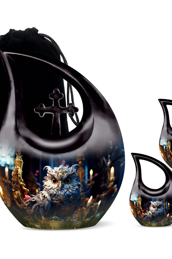 Owl Urns For Ashes - Cremation Keepsake Urn
