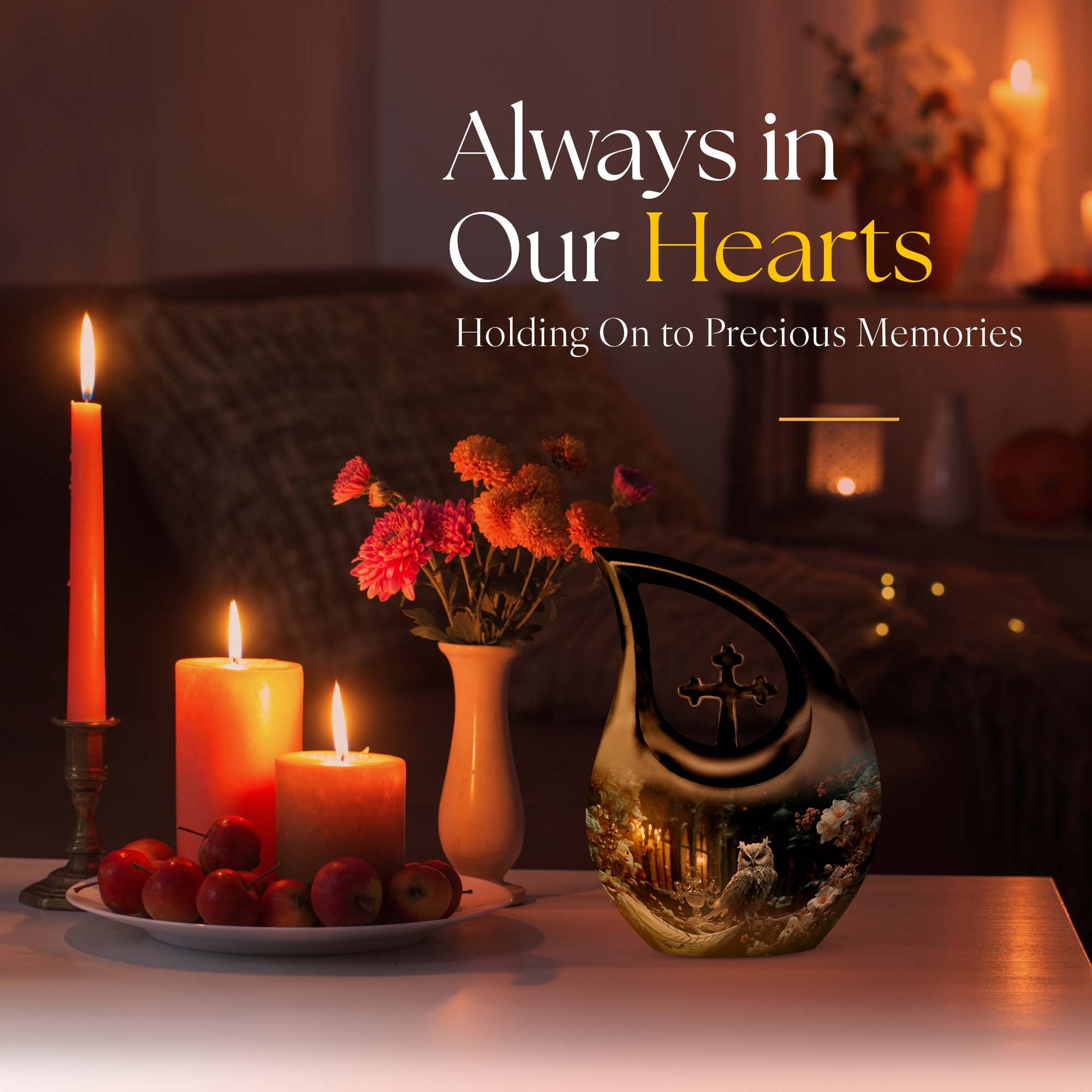 Owl Urns For Ashes - Cremation Urn Keepsake