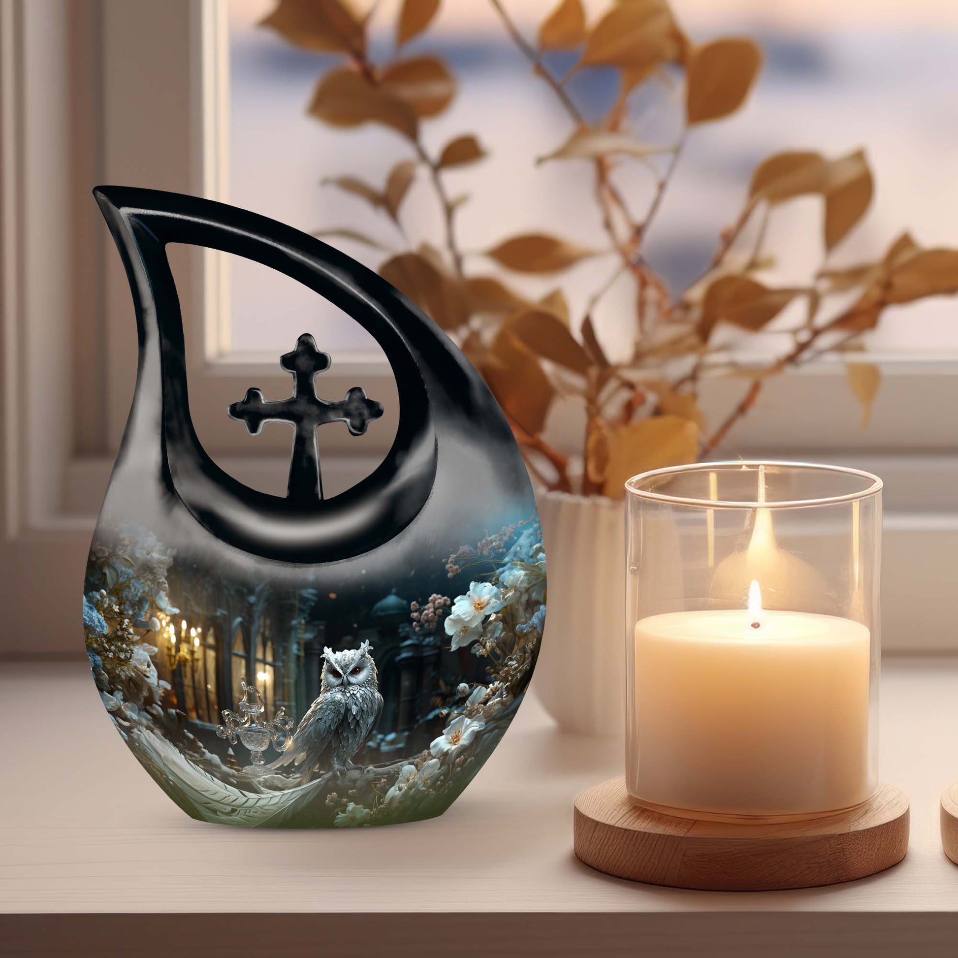 Owl Urns For Ashes - Cremation Urn Keepsake