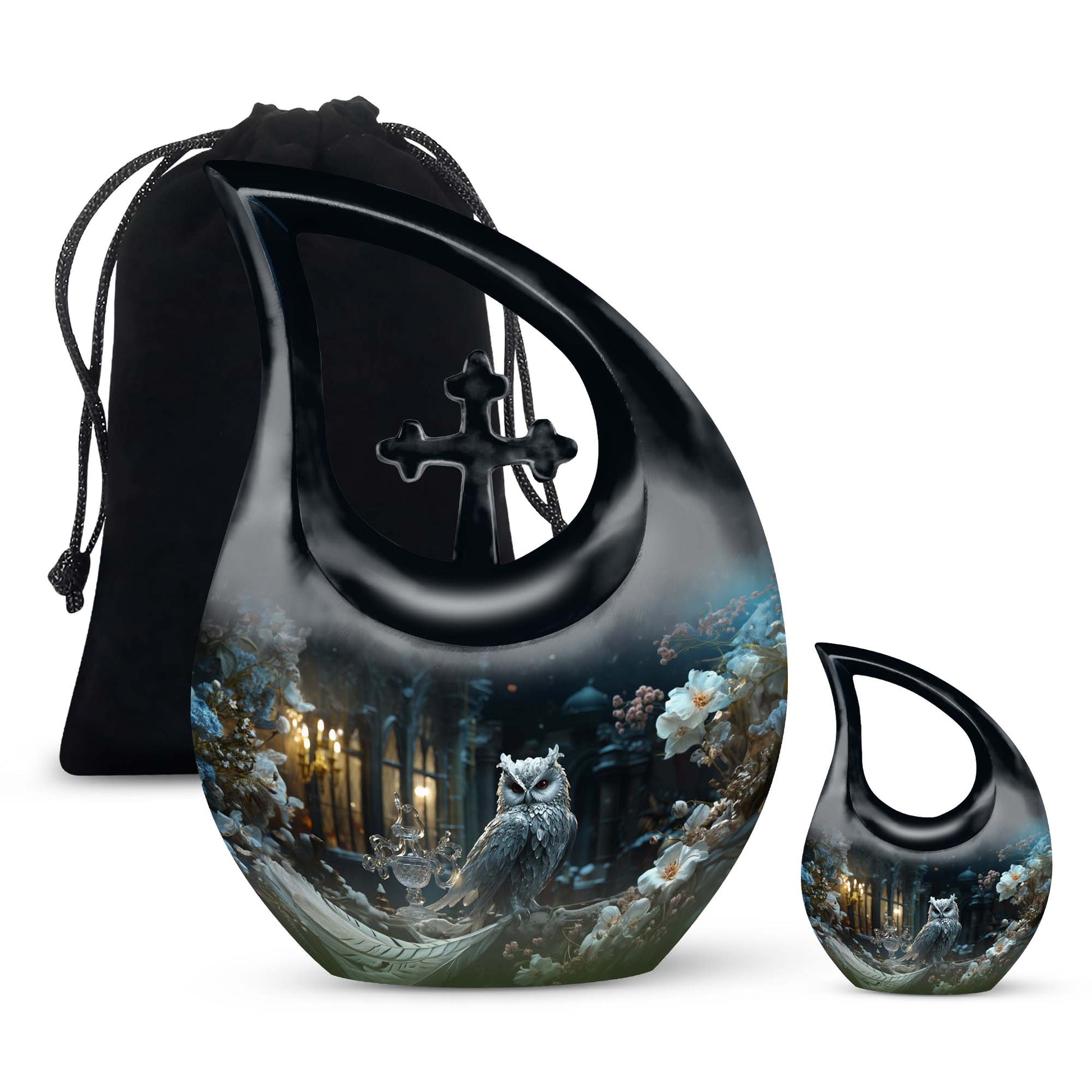 Owl Urns For Ashes - Cremation Urn Keepsake Urn