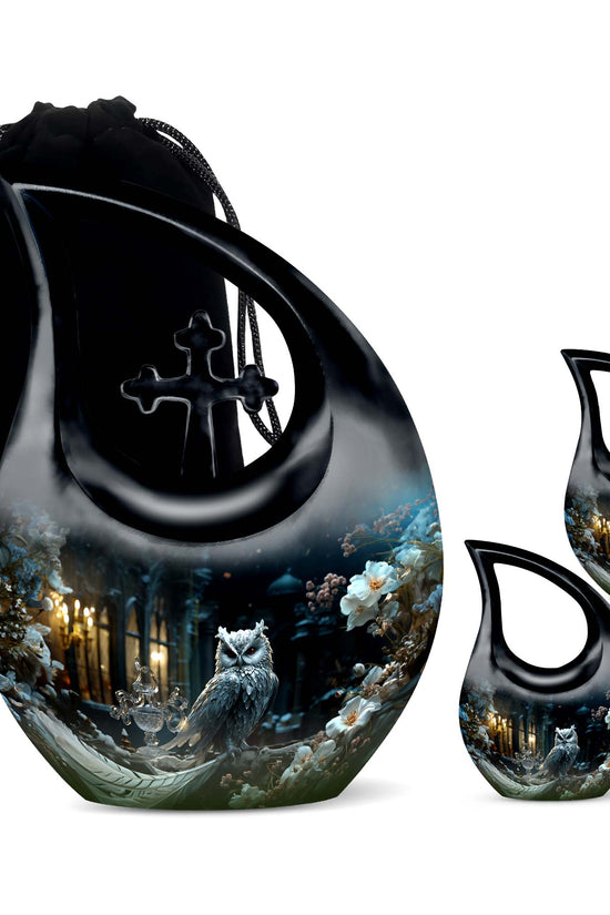 Owl Urns For Ashes - Cremation Urn Keepsake Urn