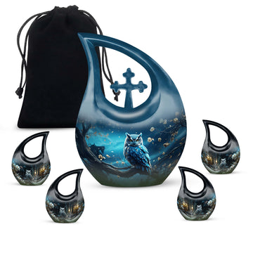 Large Urn With 4 Keepsake