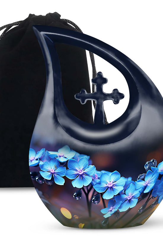 Scorpion Grass Funeral Ashes Urn - Premium Cremation Memorial Urn