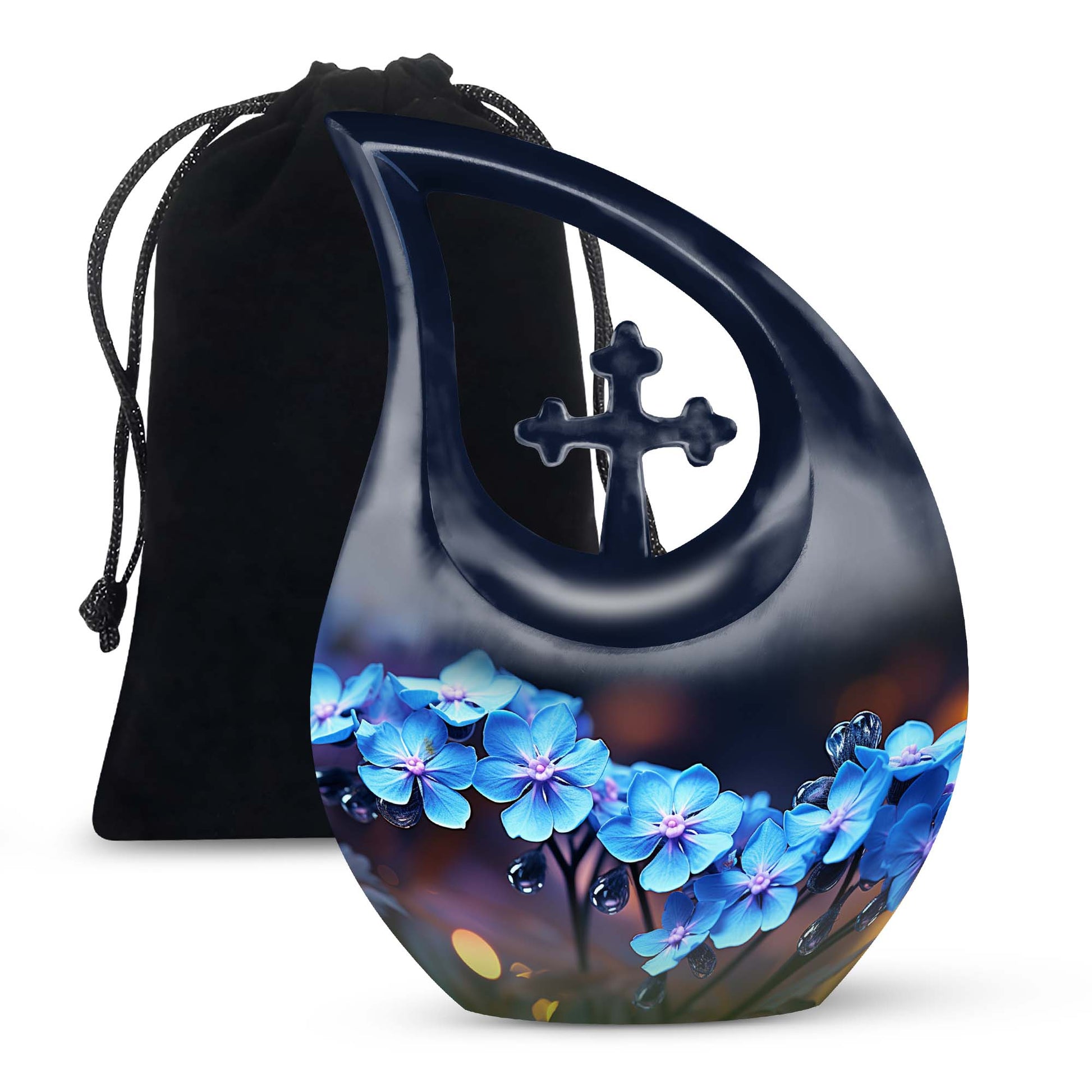 Scorpion Grass Funeral Ashes Urn - Premium Cremation Memorial Urn