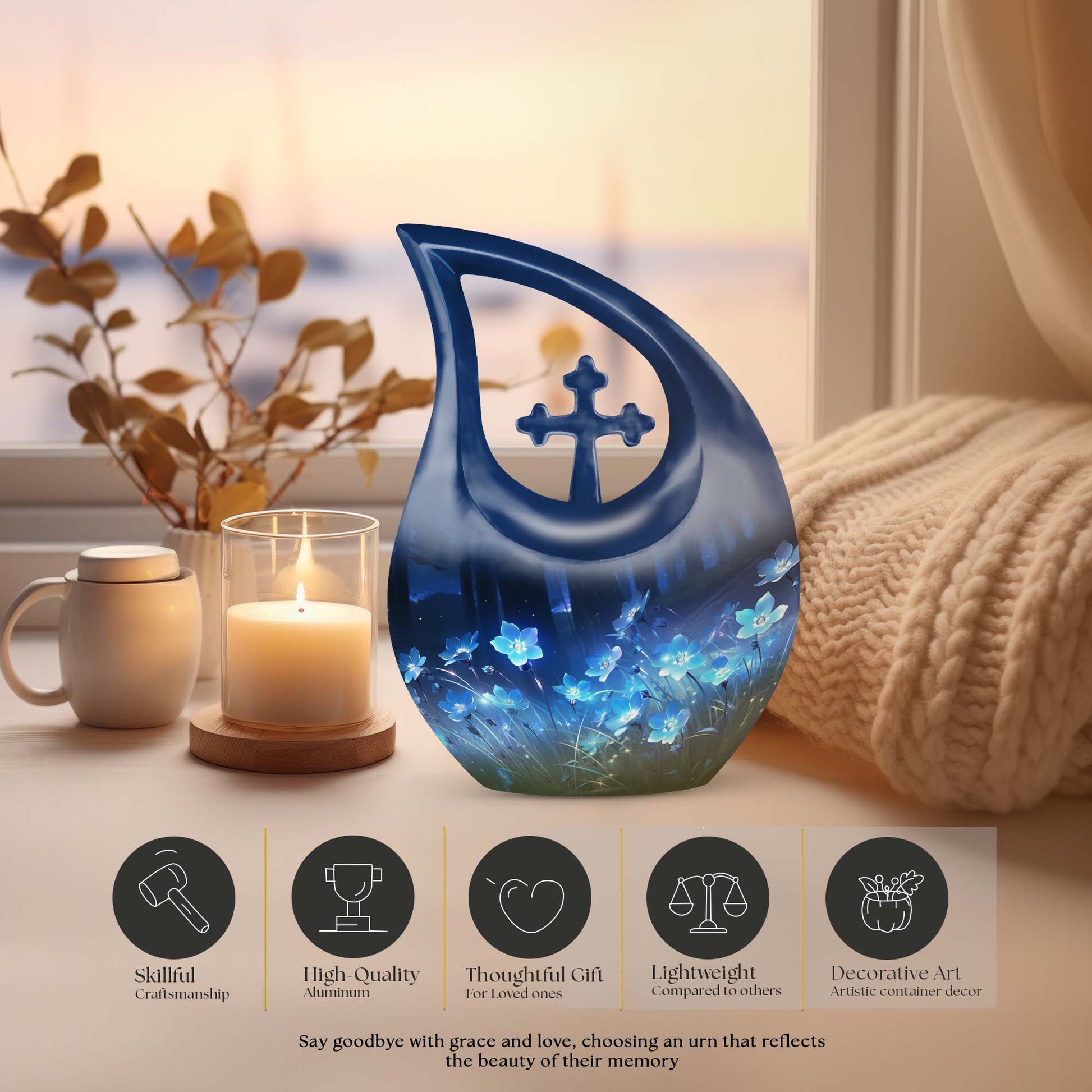 Forget Urns For Ashes - Adult Size Cremation Urn