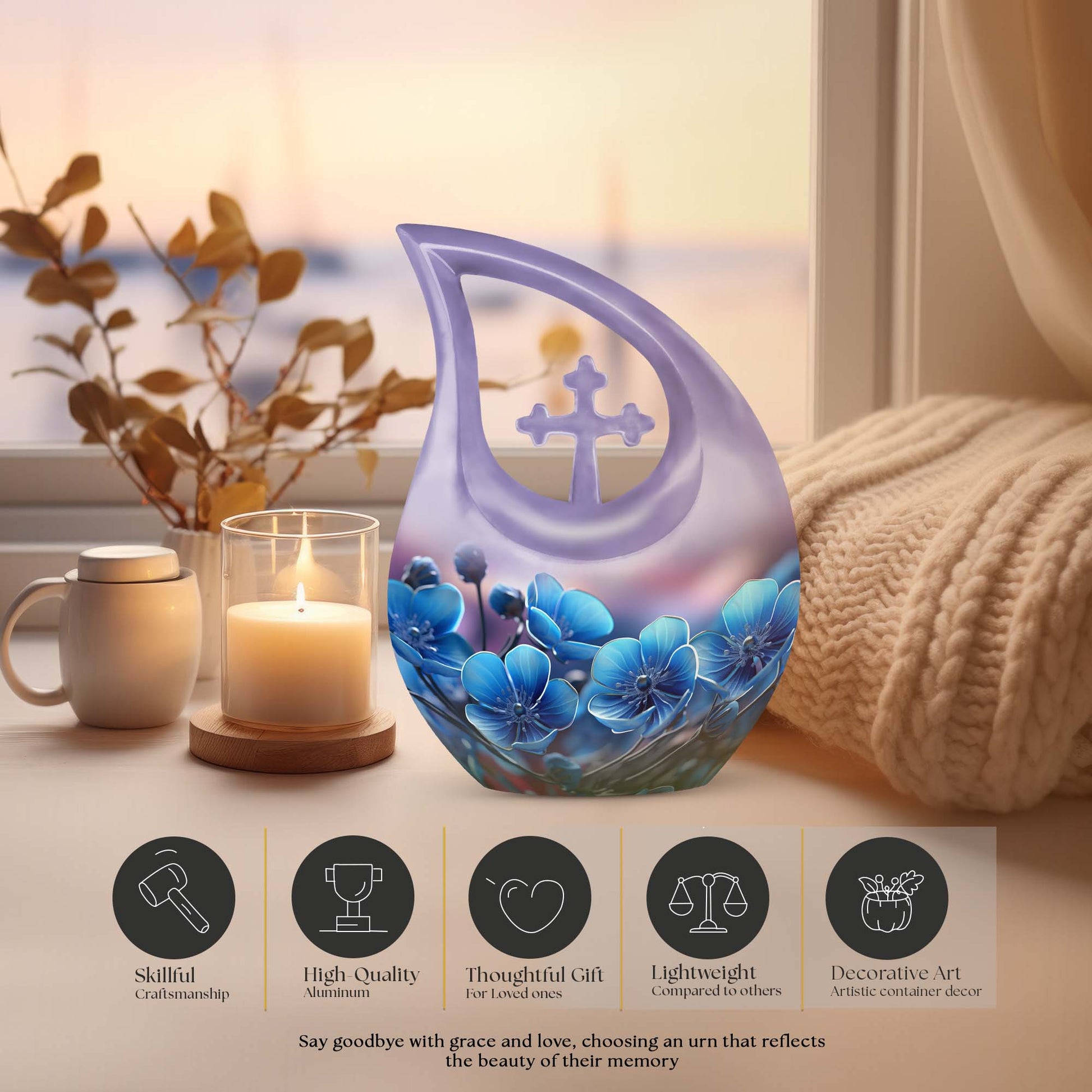 Forget Urns For Ashes - Cremation Urns With Keepsake Urn
