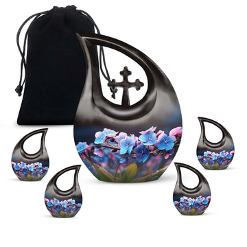 Large Urn With 4 Keepsake