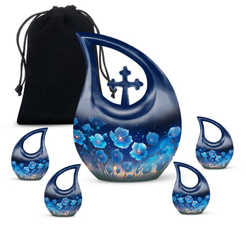 Large Urn With 4 Keepsake