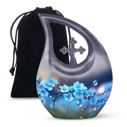 Scorpion Grass Decorative Funeral Urn - Human Ashes Cremation Urn