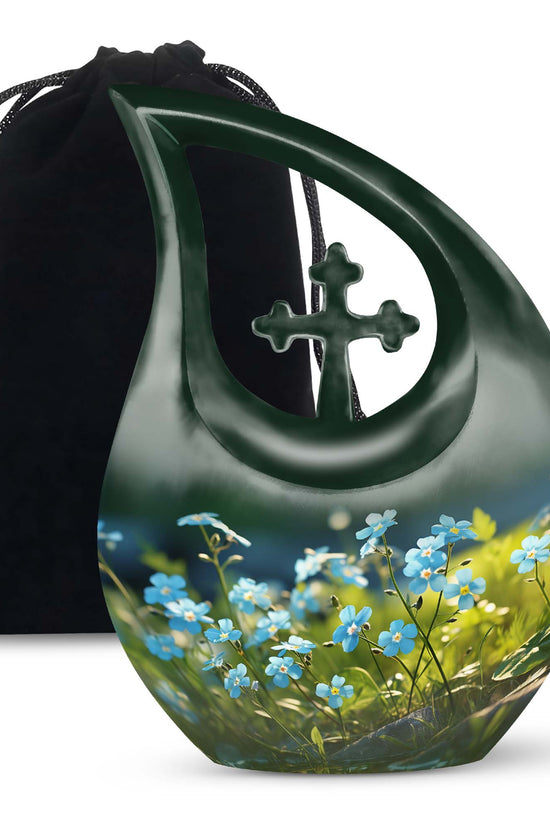 Scorpion Grass Human Cremation Urn - Elegant Memorial Funeral Urn