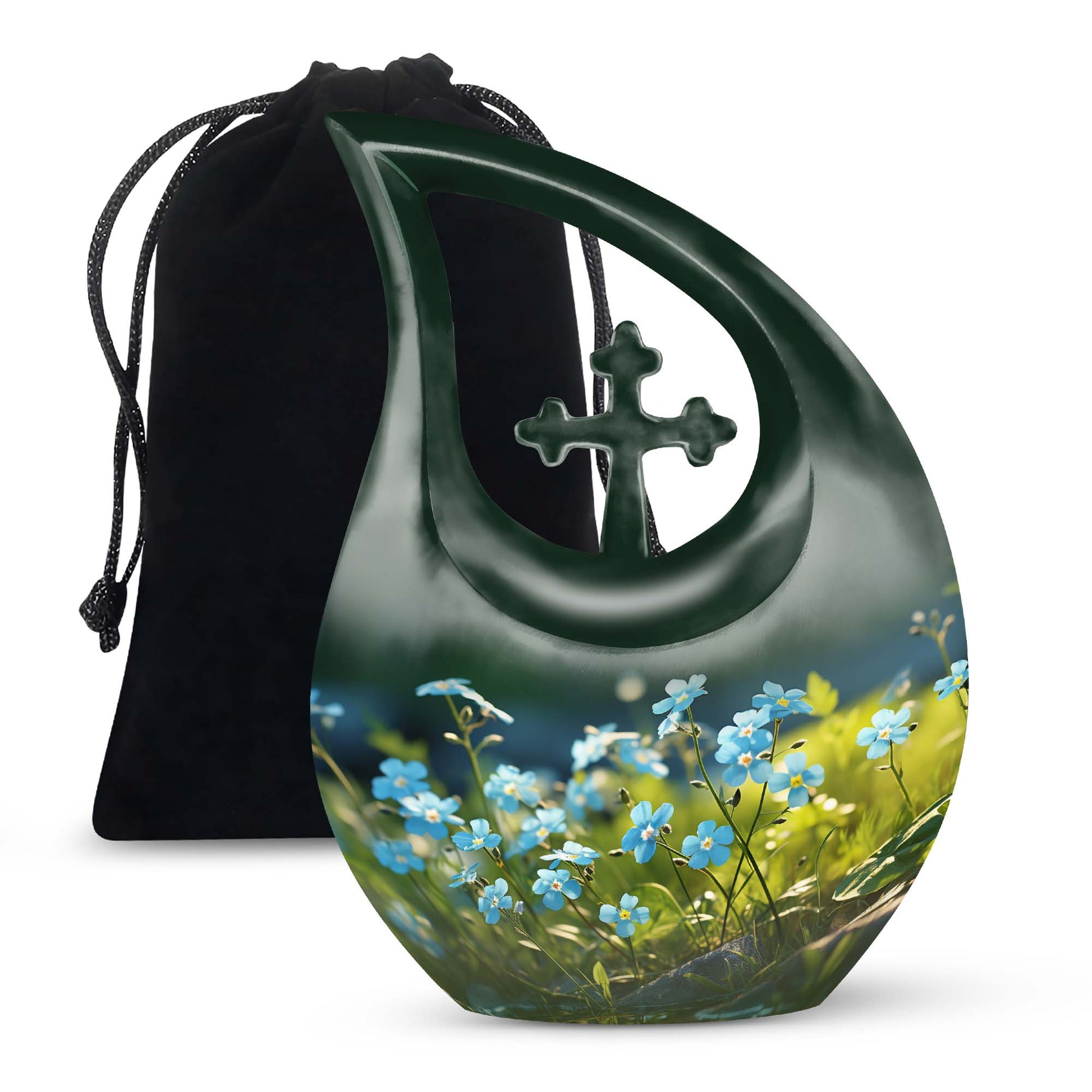 Scorpion Grass Human Cremation Urn - Elegant Memorial Funeral Urn