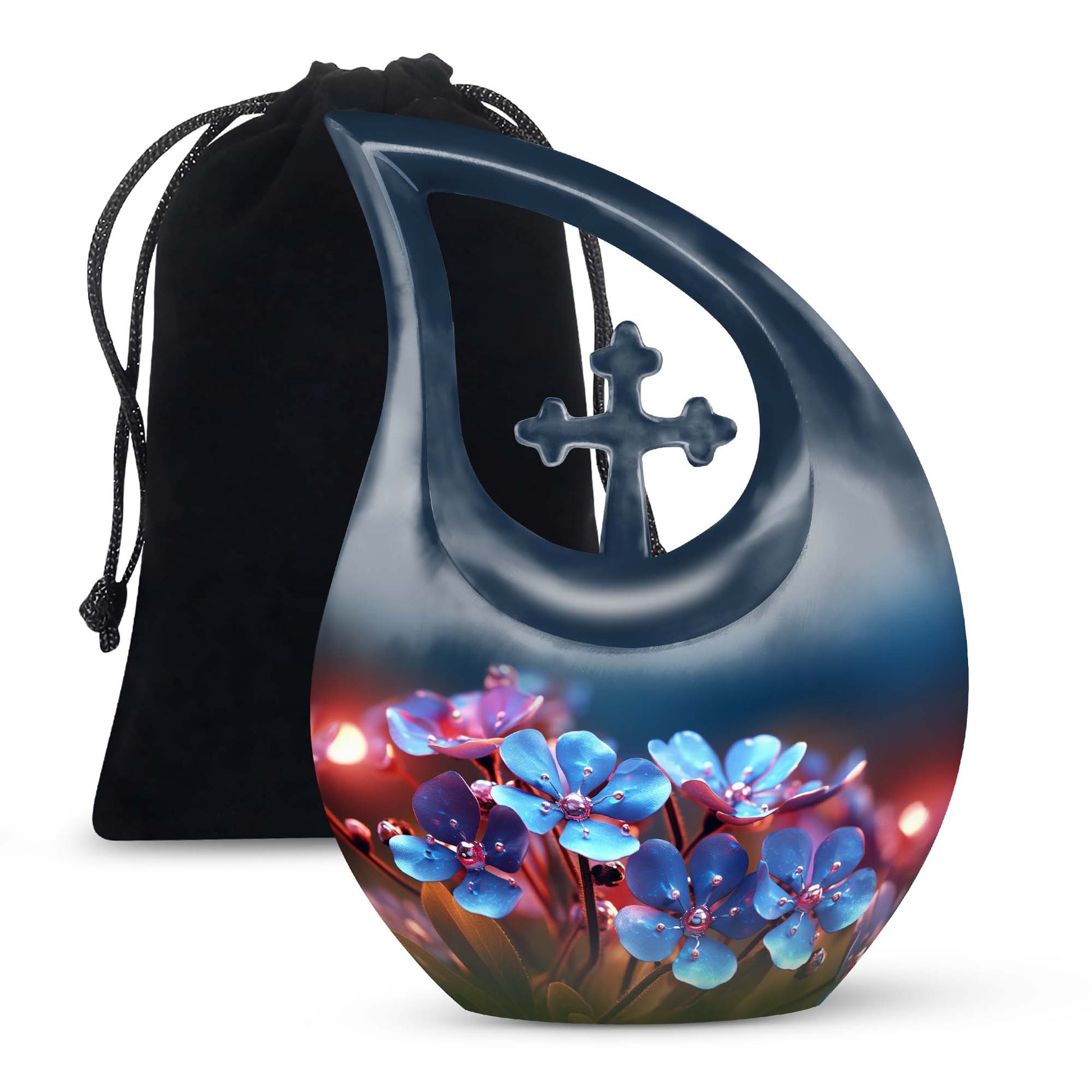 Scorpion Grass Funeral Cremation Urn - Premium Adult Ashes Urn