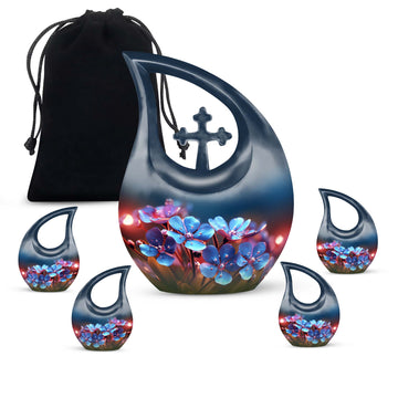 Large Urn With 4 Keepsake