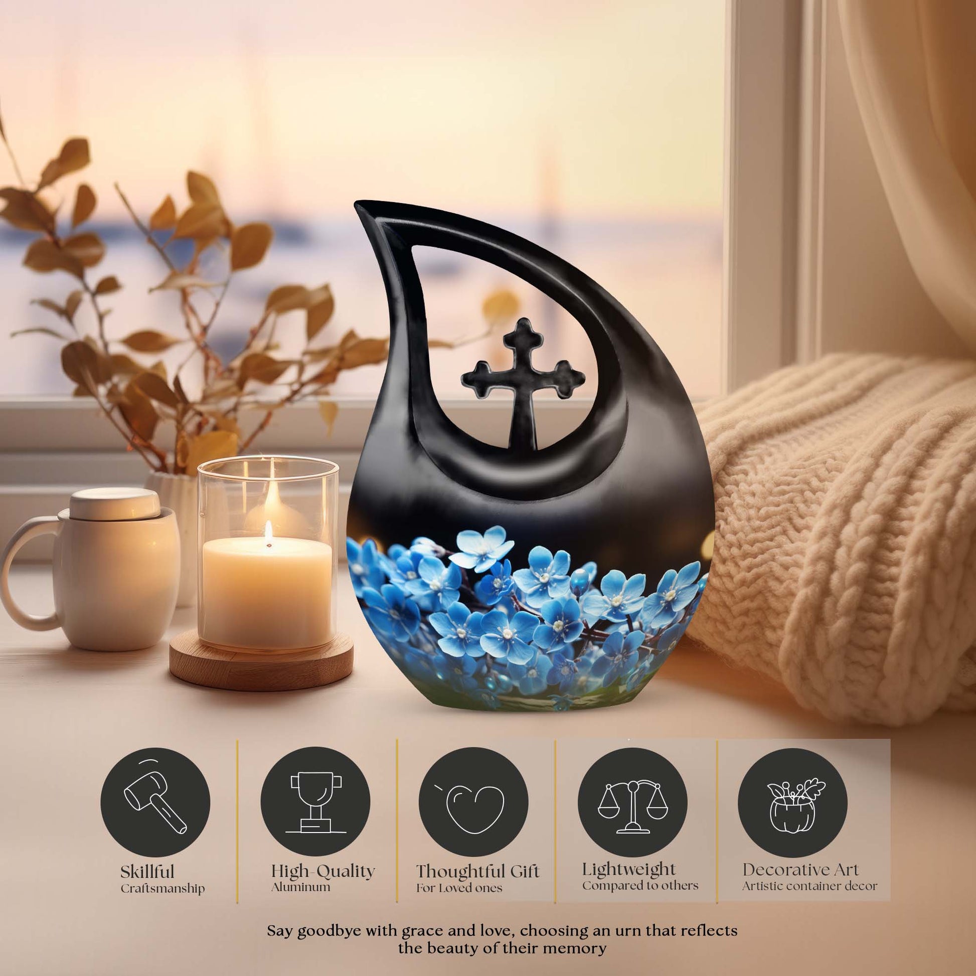 Forget Urns For Ashes - Cremation Ashes Urn For Male & Female