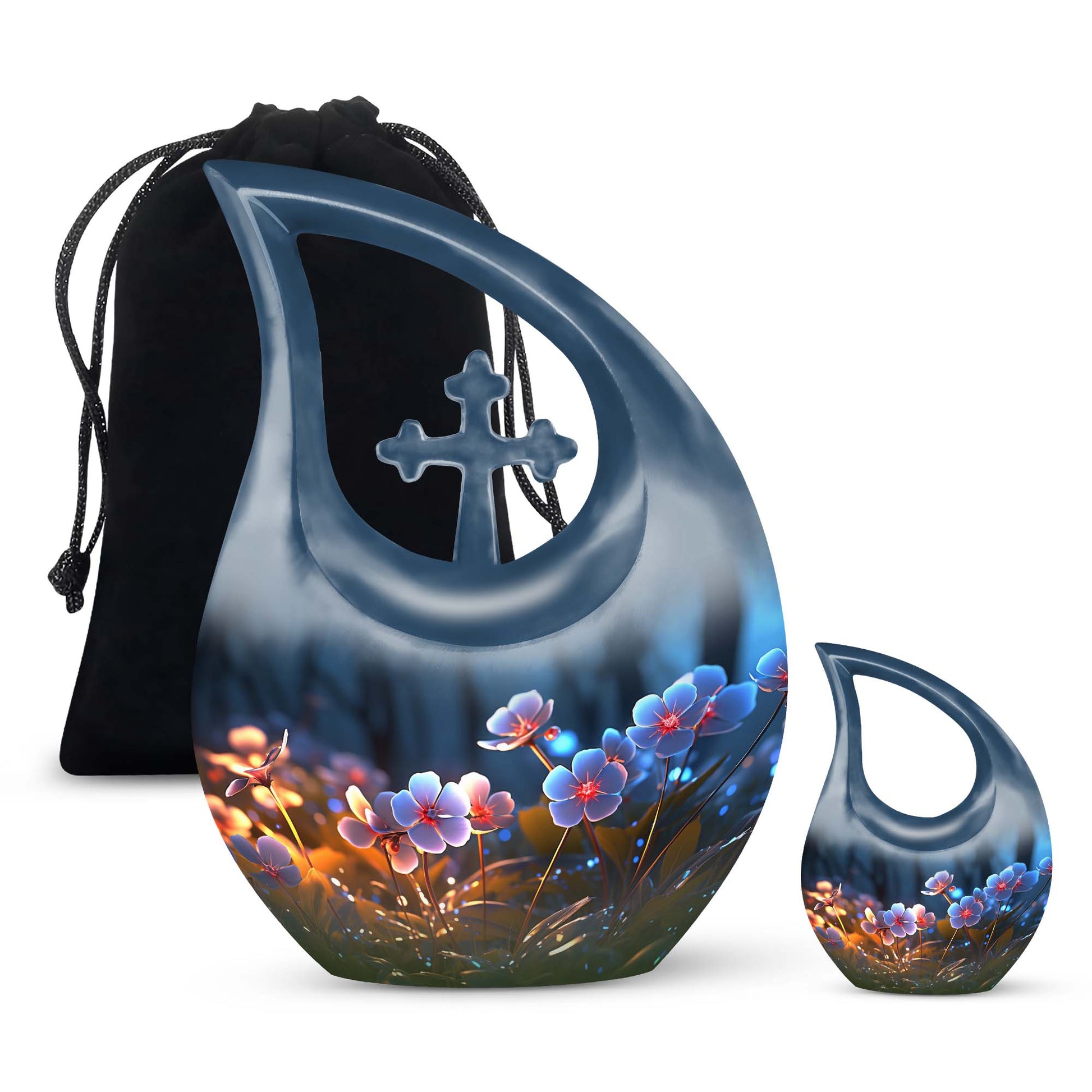 Forget Urns For Ashes - Cremation Urns For Human Ashes Adult Black Urn