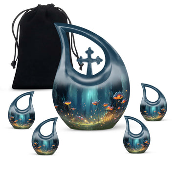 Large Urn With 4 Keepsake