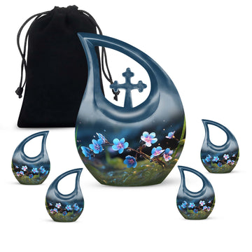Large Urn With 4 Keepsake