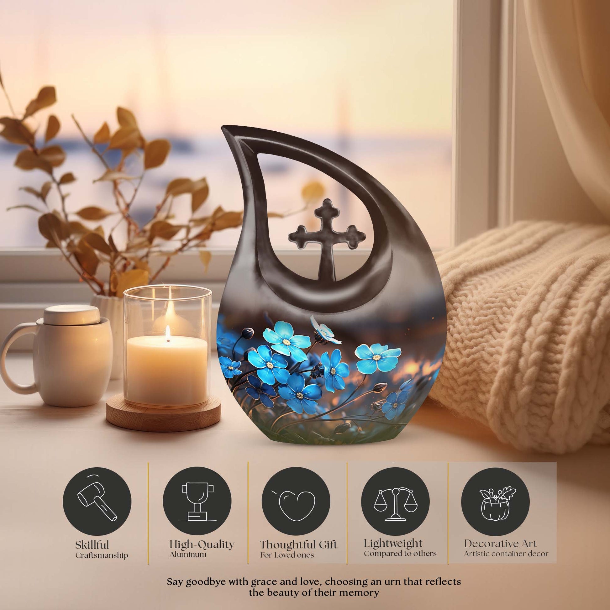 Forget Urns For Ashes - Cremation Urns For Adult Ashes Small Urn