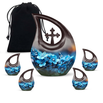 Large Urn With 4 Keepsake