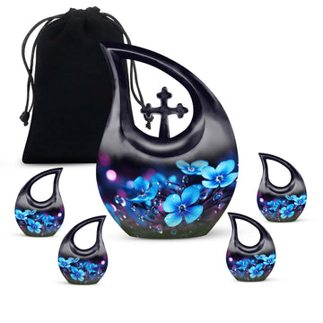 Large Urn With 4 Keepsake