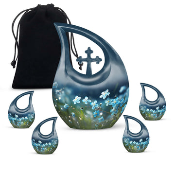 Large Urn With 4 Keepsake