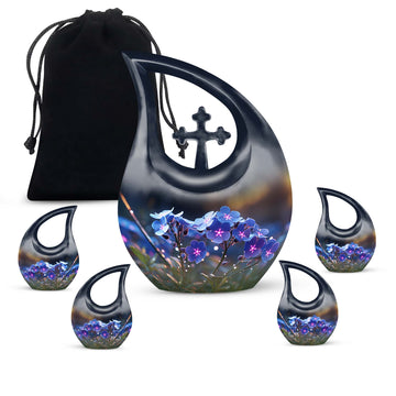 Large Urn With 4 Keepsake