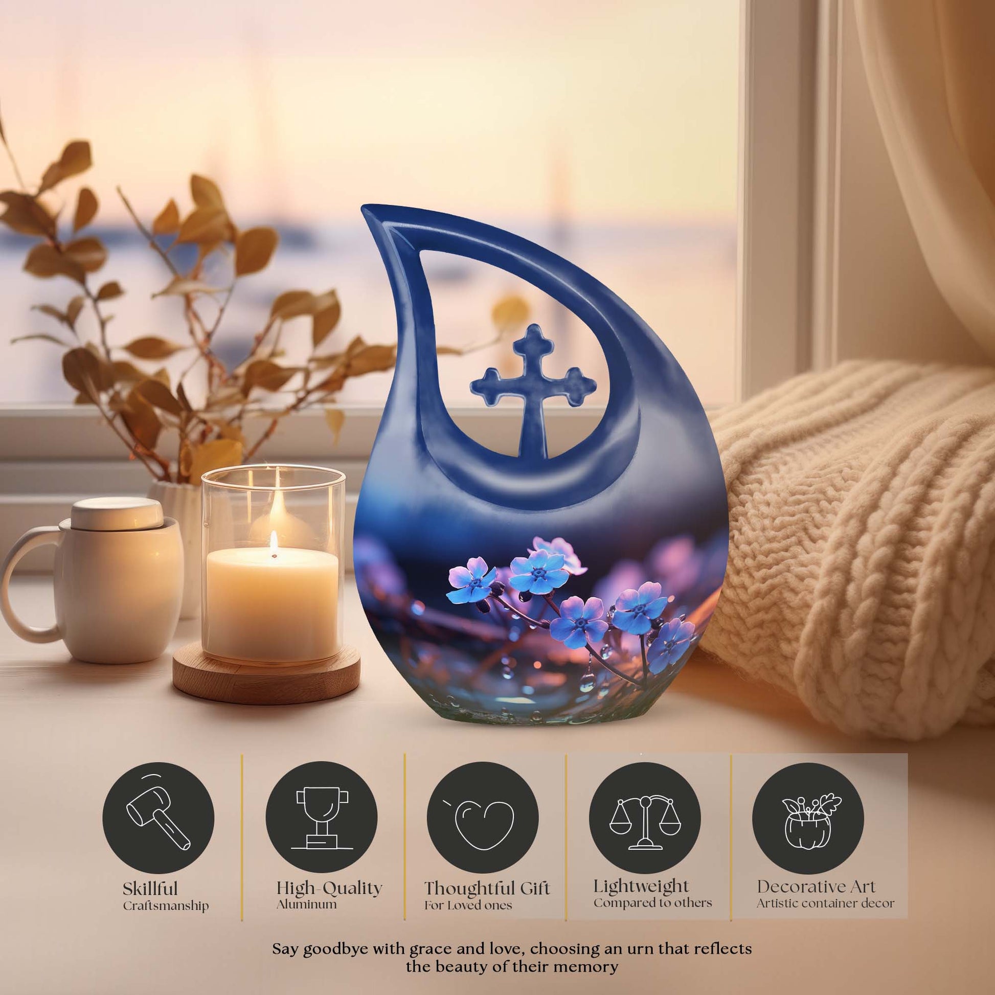 Lilly Urns For Ashes - Cremation Urns Ashes Urn