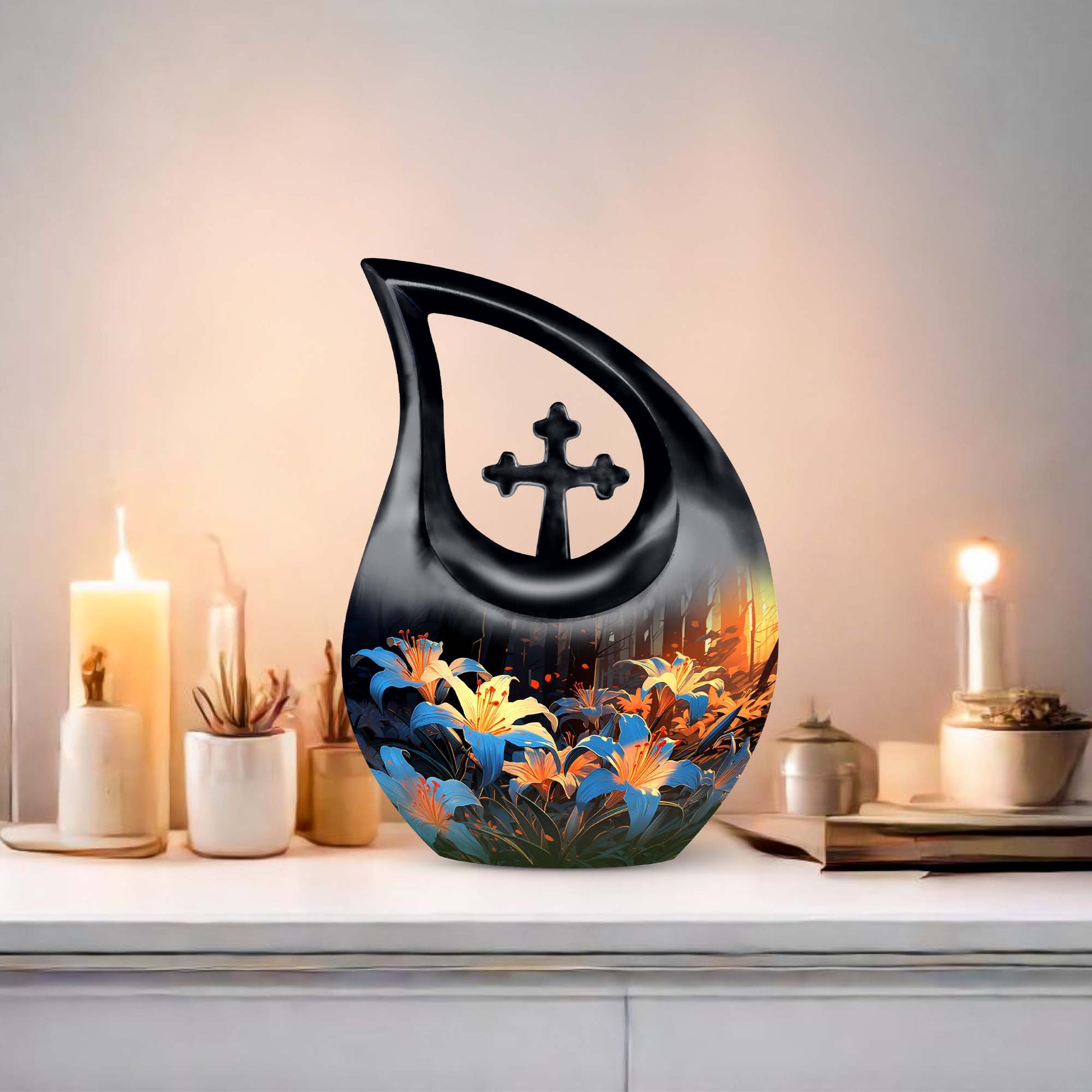 Lilly Urns For Ashes - Large Urn For Cremations