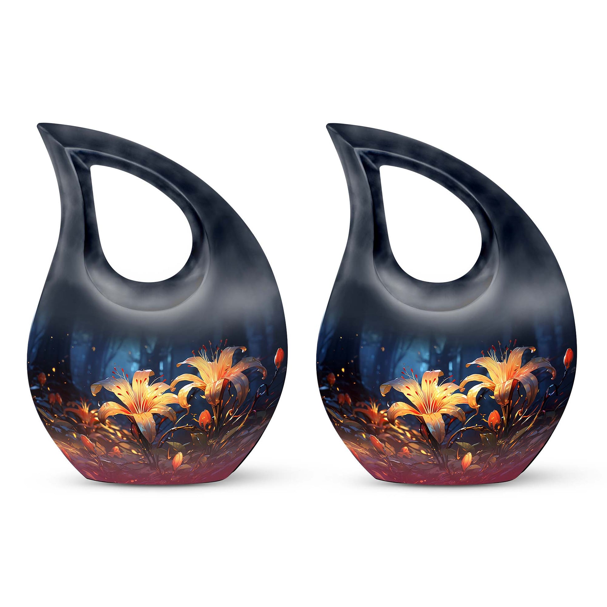 Lilly Urns For Ashes - Small Urns For Human Ashes Keepsake Urn
