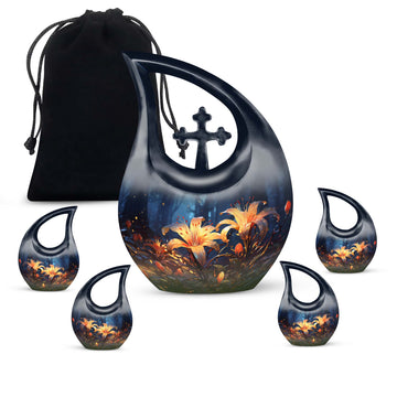 Large Urn With 4 Keepsake